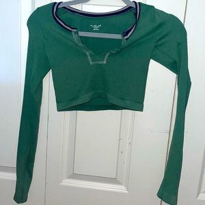 Long sleeve go for gold top urban outfitters